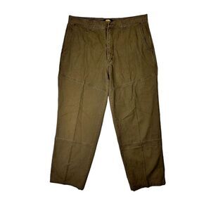 Cabela's‎ Men's Heavy Duty Cargo Pants Brown Size 38 Multiple Pockets